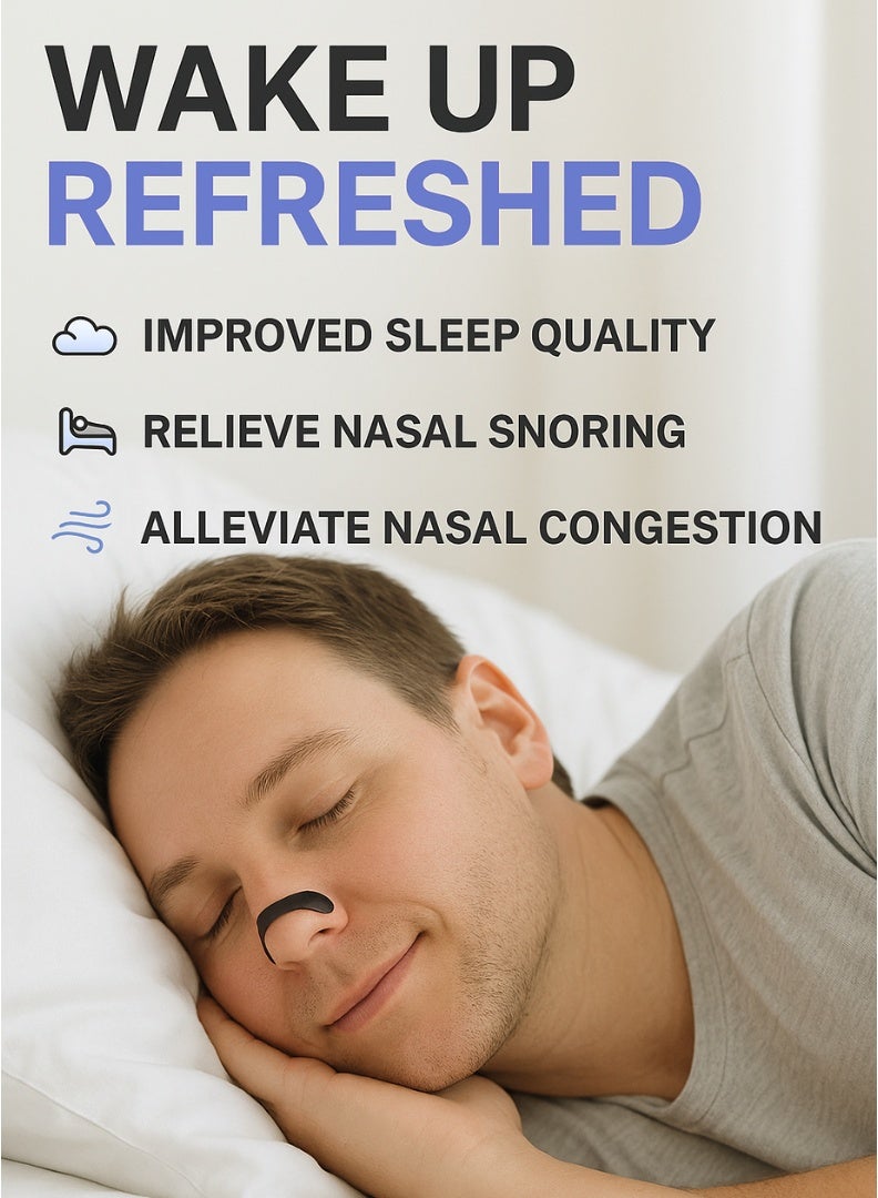 إي دوتس موسع الأنف لتحسين التنفس-مرة واحدة الاستخدام اليومي للنوم والرياضة ، يستمر طوال الليل ، 15 يوما العرض - Image 5