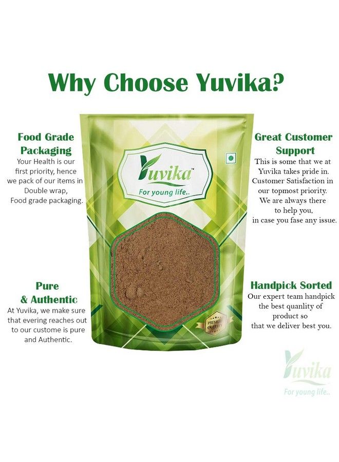Yuvika Shikakai Powder Acacia Concinna Soap Pod Powder (100 Grams) - Image 3