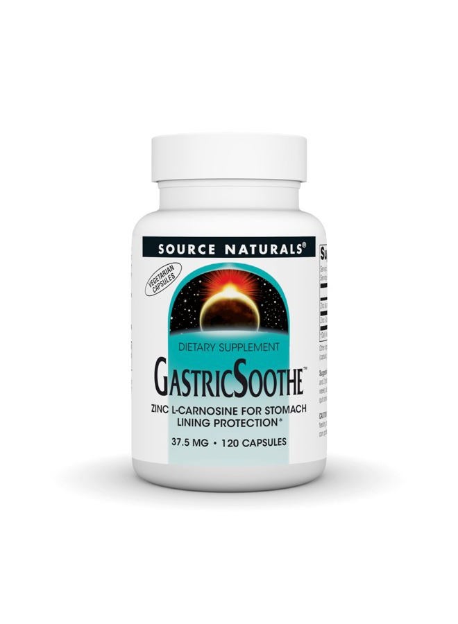 Source Naturals GastricSoothe Zinc L-Carnosine* - 120 Veggie Caps - Image 1