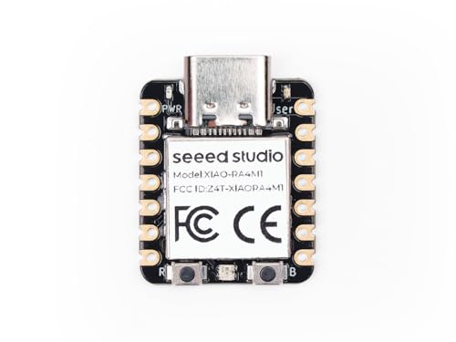 Seeed Studio XIAO RA4M1 Dev Board, Compatible with Arduino IDE, Based on Renesas RA4M1 (Chip Used in UNO R4 Minima), 5V Tolerant, CAN Bus, USB-C, Ultra-Compact - Image 1