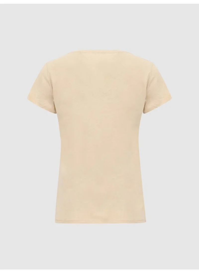 ال تي بي Women's Basic V Neck T-shirt