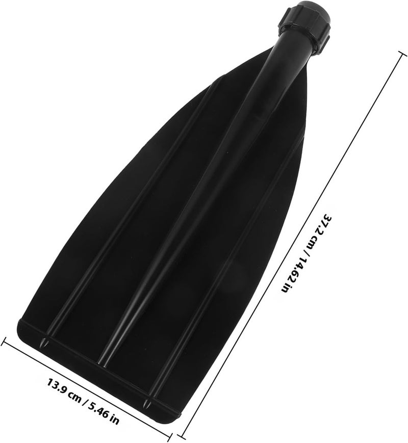 ULTECHNOVO 2pcs Kayak Paddle Blades Replacement Oar Leaf Thickened Reinforced Black Boat Paddle Blades for Inflatable Kayak and Canoe Accessories - Image 2