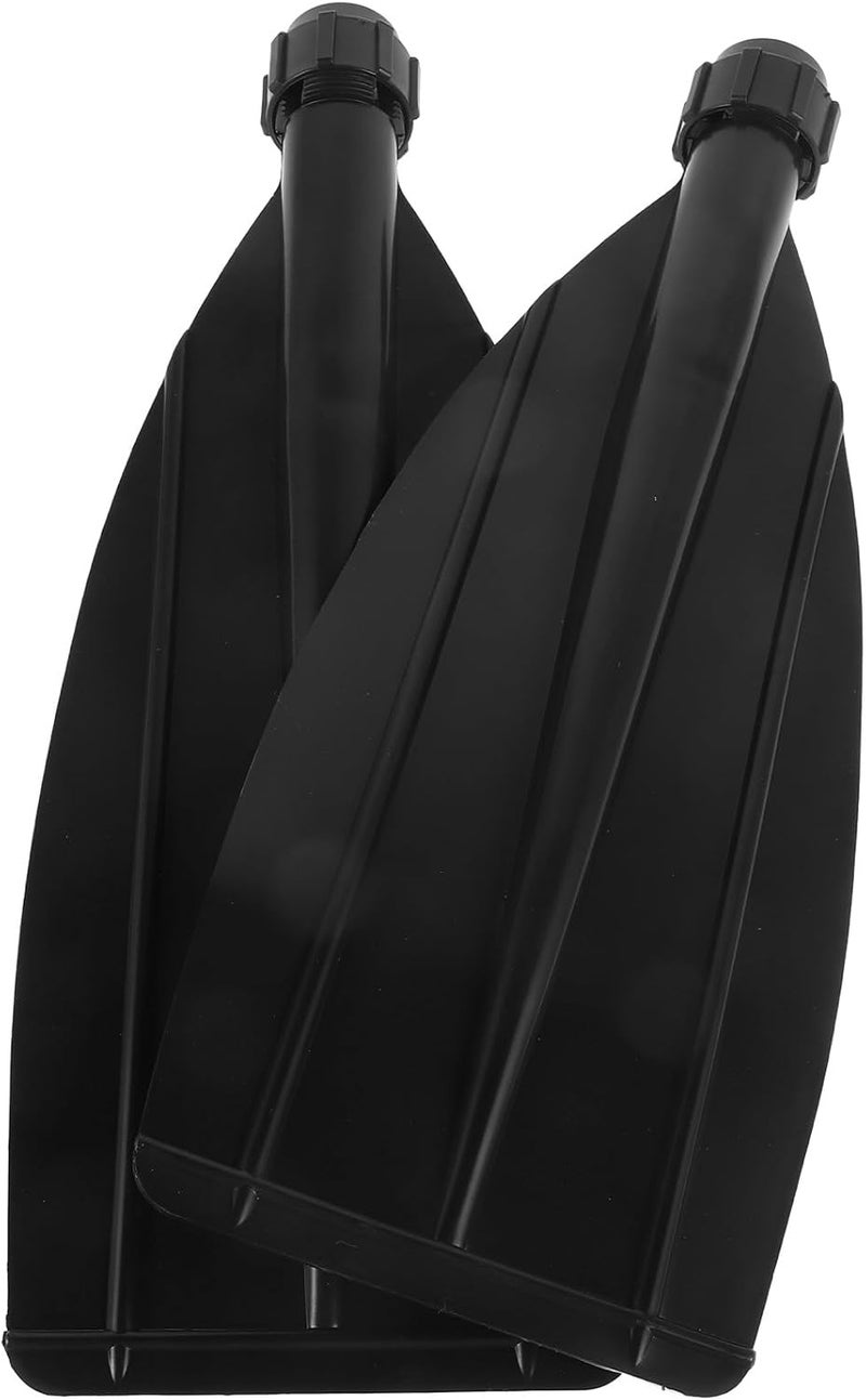 ULTECHNOVO 2pcs Kayak Paddle Blades Replacement Oar Leaf Thickened Reinforced Black Boat Paddle Blades for Inflatable Kayak and Canoe Accessories - Image 1