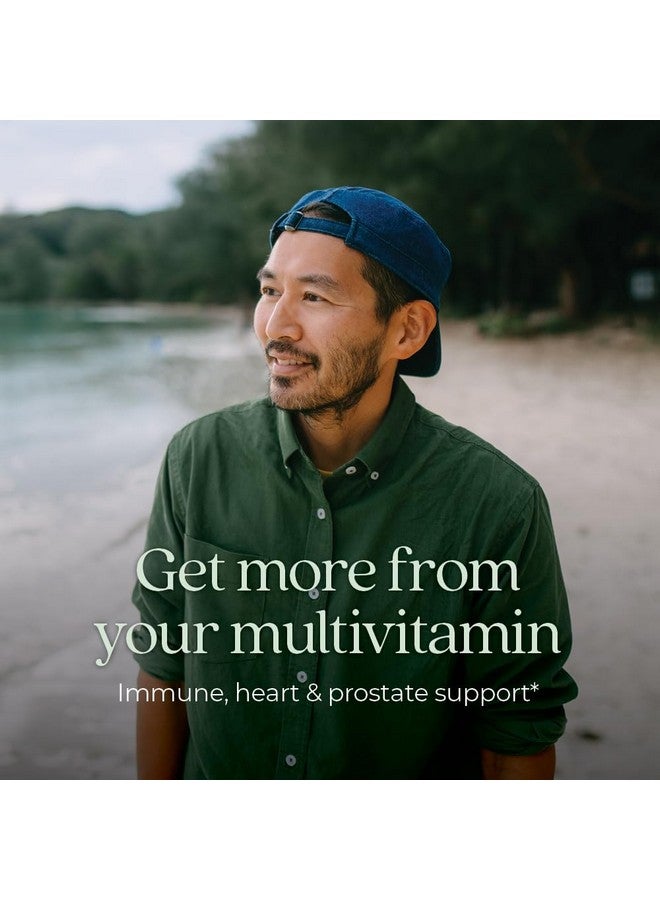 New Chapter Men's Multivitamin 40 Plus for Energy, Heart, Prostate + Immune Support with Fermented Nutrients - Every Man's One Daily 40+, Made with Organic Vegetables & Herbs, Non-GMO - 48 ct - Image 1