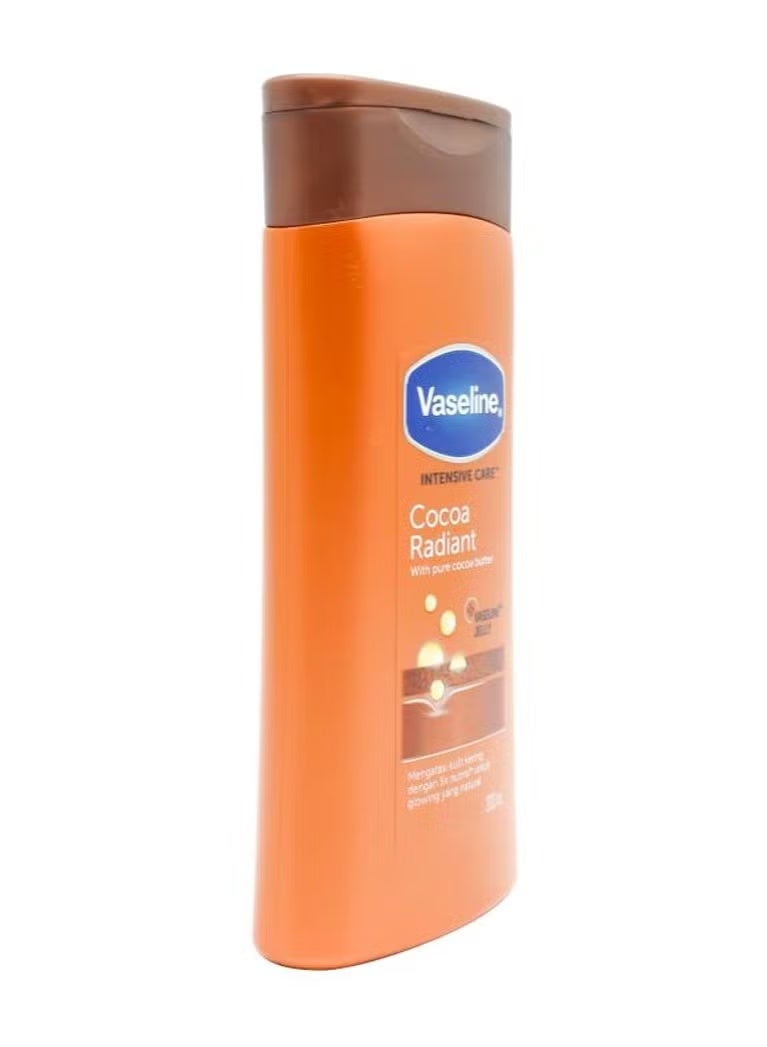 Vaseline Intensive Care Cocoa Radiant Lotion 200ml | With Pure Cocoa Butter | New & Latest Formula | Glowing, Young & Natural Skin | Unisex Body Lotion - Image 2
