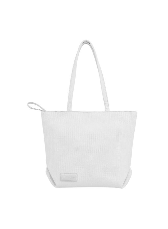 B.S COLLECTION Women's tote bag, practical and comfortable design - White - Image 1