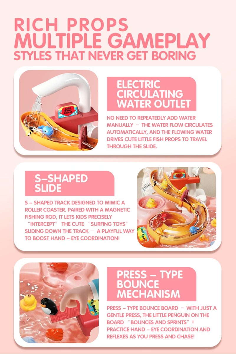 واسيانور ألعاب الصيد للأطفال، تدريب مهارات التنسيق بين اليد والعين، ألعاب الصيد الكهربائية ذات المسار الزلق - Image 5
