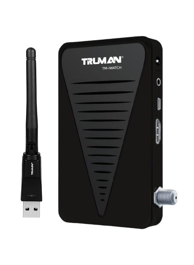 ترومان Receiver TM-I Watch With USB WIFI , Black