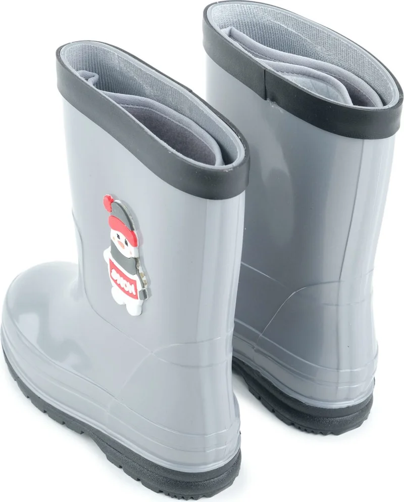 Gezer Boys Winter Waterproof Rain Boots with Removable Additional Socks