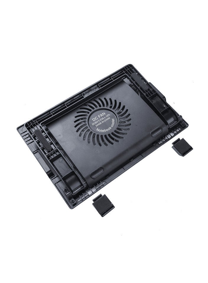 Loquat NotePal ERGOSTAND NB339M25 Notebook Cooler Pad Laptop Cooler Stand With Cooling Fan Lightweight Angle Adjustable - Image 2