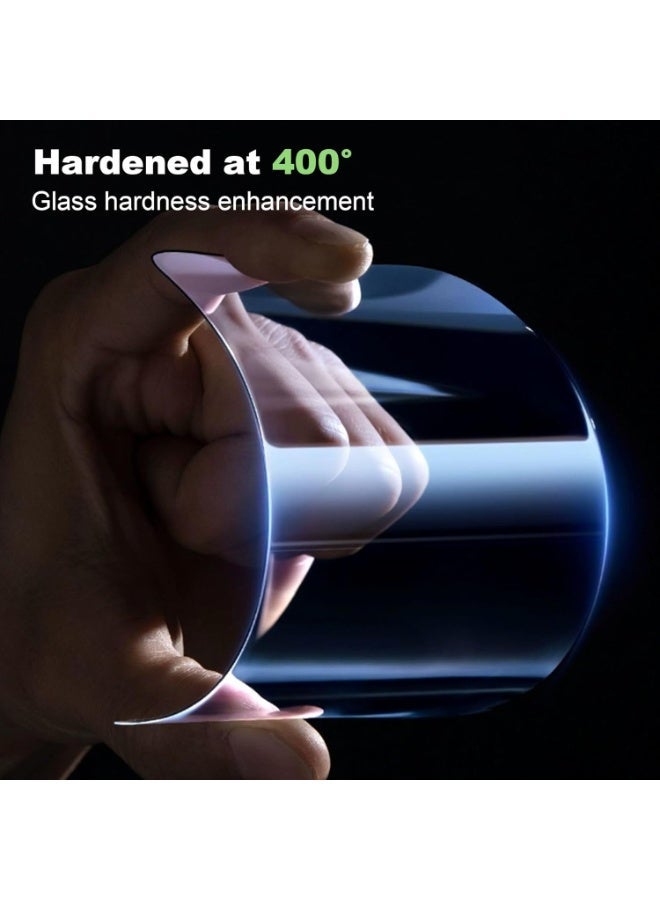 Raxoom 3-Pack Tempered Glass Screen Protector for Galaxy S25 Edge 6.7-inch | 9H Hardness | Anti-Scratch & Anti-Fingerprint | Ultra-Clear HD Glass - Image 3