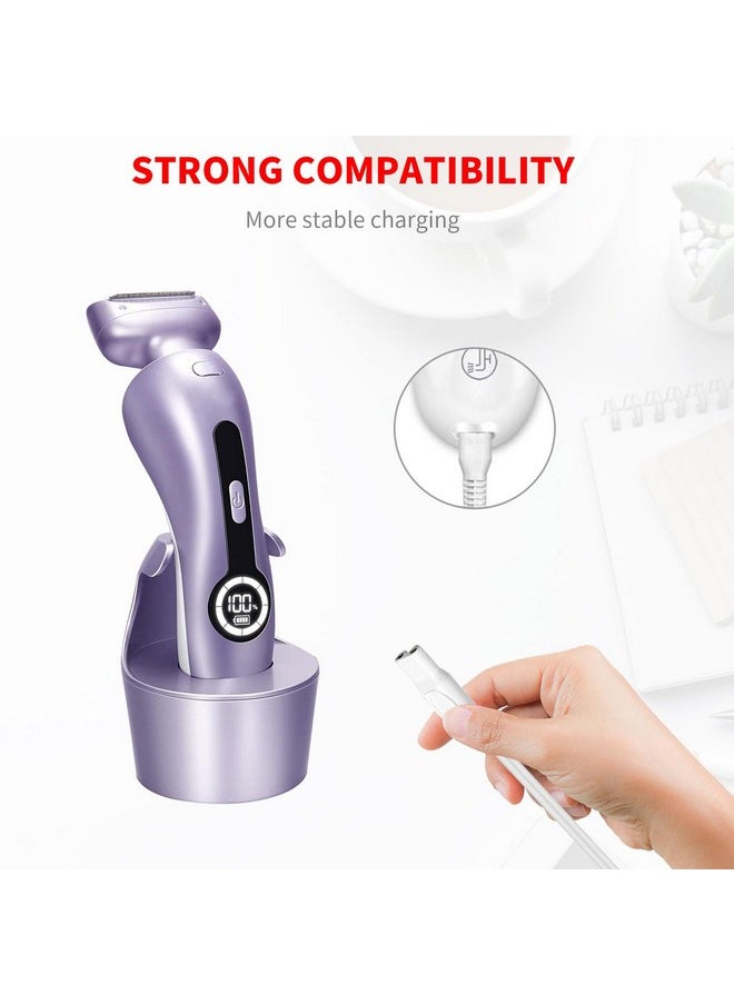 MEROM - Charger For Krovena Women Electric Razors Shaver Replacement Charging Cable For Krovena Trimmer Power Cord Adapter (Only For Krovena Women Electric Shaver) - Image 1
