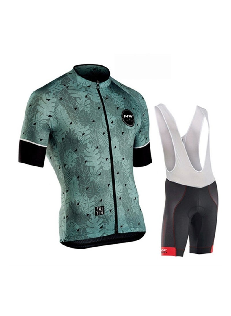 KUYING GR New Summer Outdoor Sunscreen Moisture Absorption Quick Drying Bicycle Women's Cycling Clothing Set - Image 1