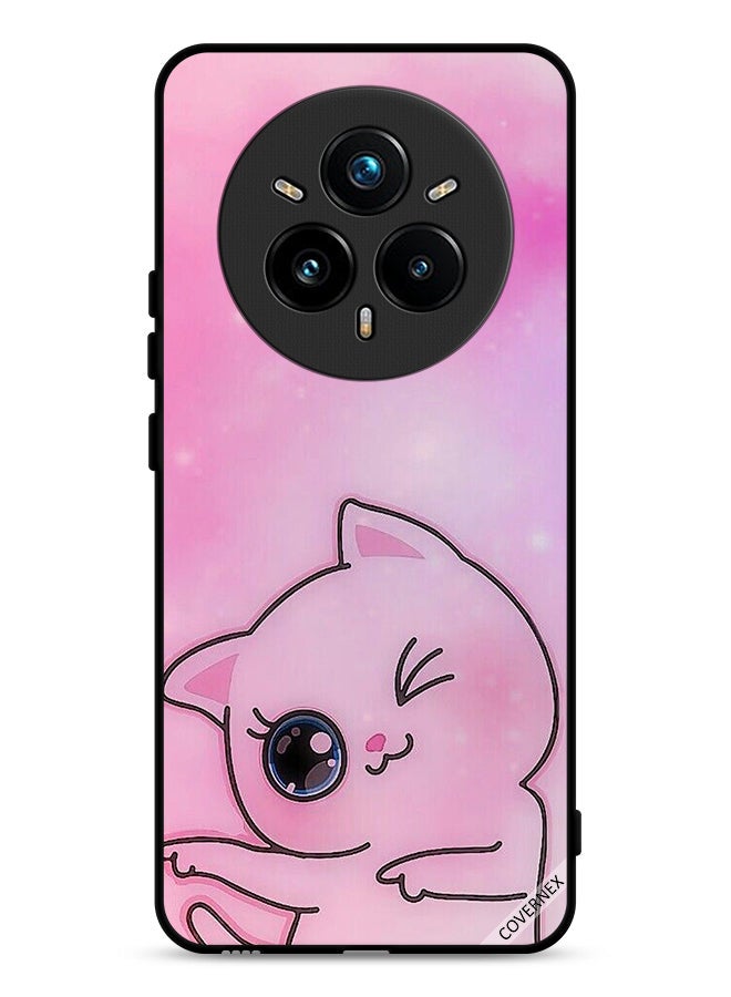 Covernex Realme 14 Pro 5G Protective Case Cover Go This Way Kitten