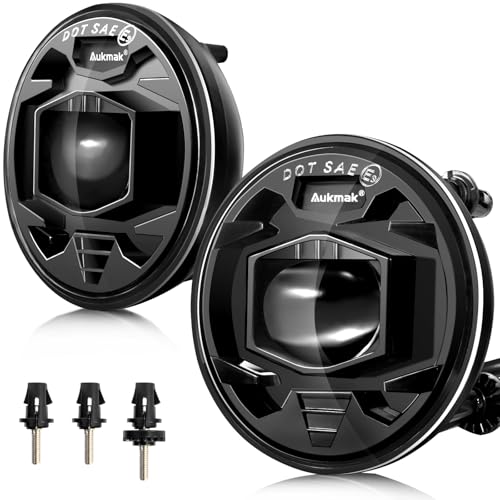 Aukmak Upgraded LED Fog Lights Assembly for Suburban Tahoe 2007-2014, Avalanche 2007-2013, Camaro 2010-2013, Colorado 2015 2016, Silverado 2015, for GMC Acadia Yukon Replacement Lamp - Image 1