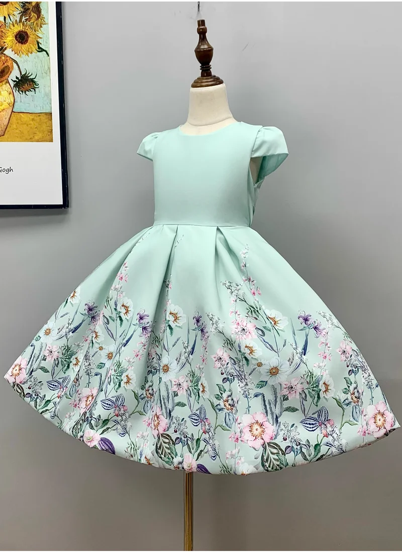 D'Daniela Floral Print Dress