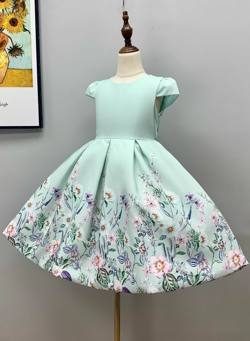 D'Daniela Floral Print Dress - Image 4