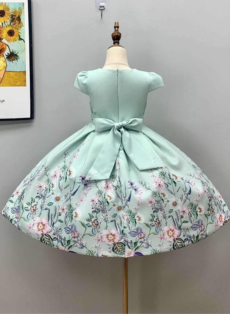 D'Daniela Floral Print Dress - Image 5