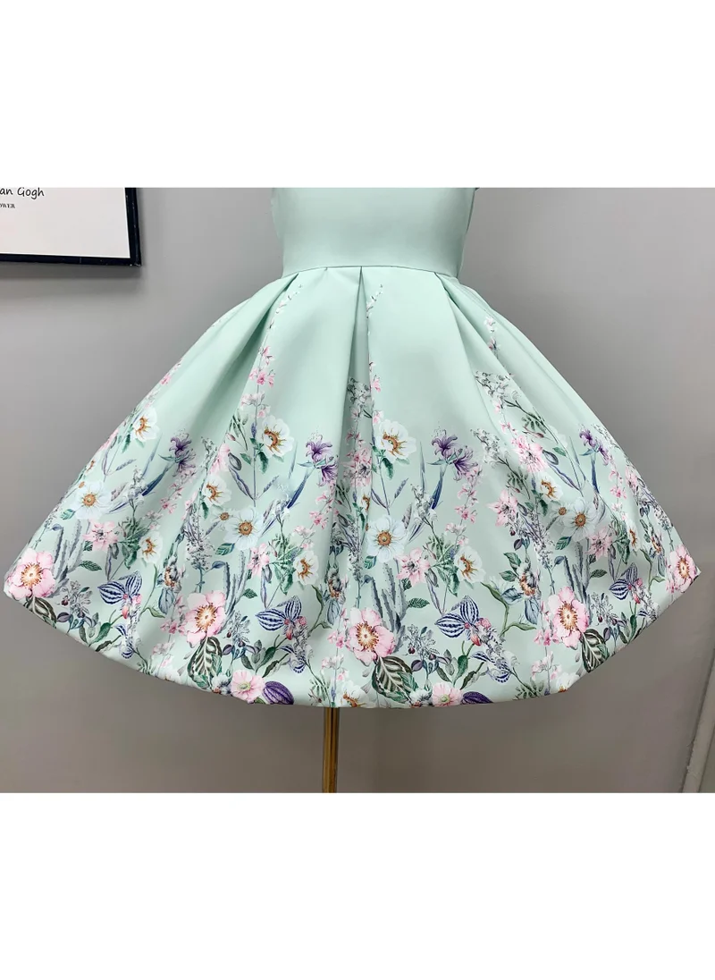 D'Daniela Floral Print Dress