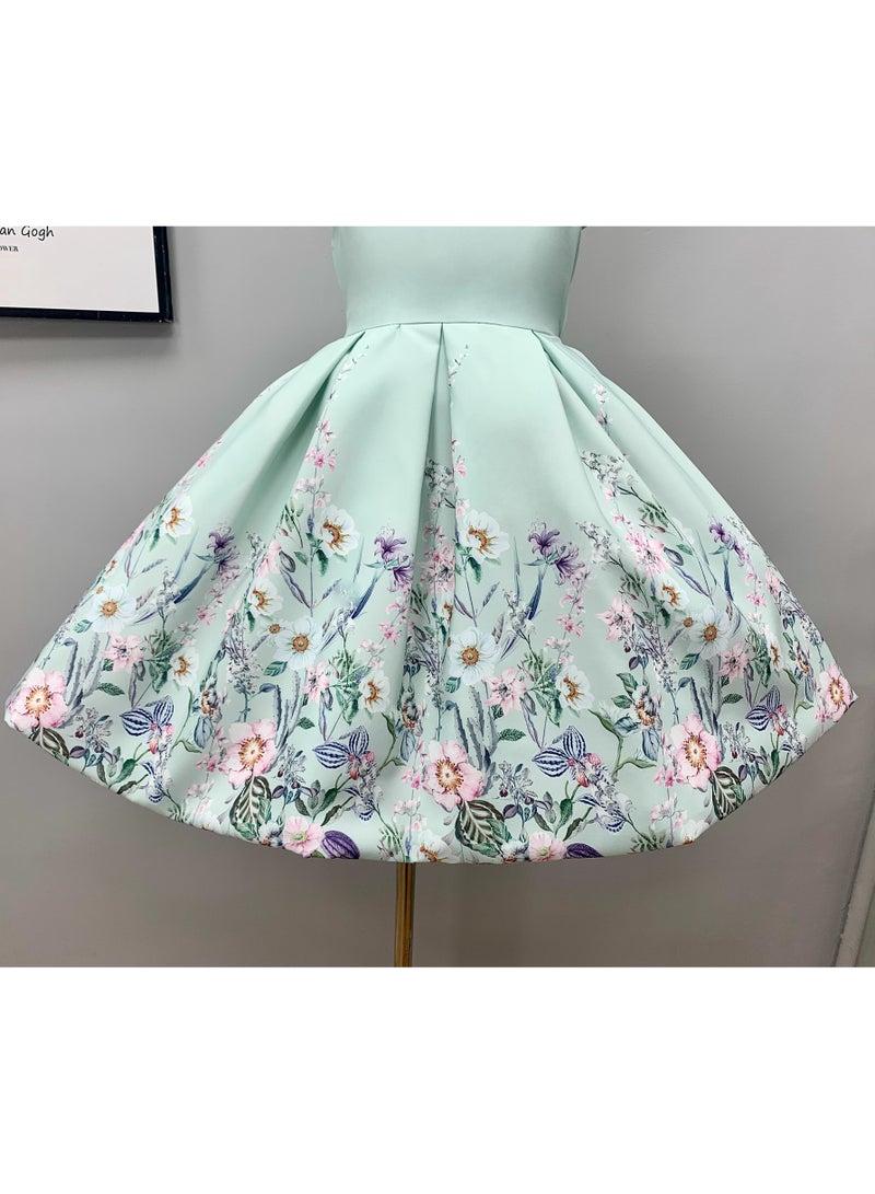 D'Daniela Floral Print Dress - Image 3