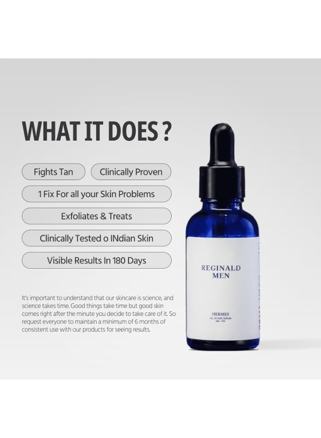 reginald men Hermes - All in One Serum (small, 10, millilitre) - Image 2