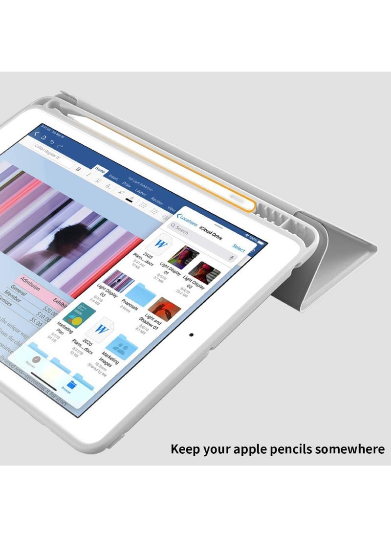 Captaintech Case for iPad mini 5/4 7.9 Inch (2019/2015) with Pencil Holder,Shell Soft-Touch Tablet Stand Cover, Auto Wake/Sleep for iPad mini 4/5 7.9inch (2015/2019 Model A1538 A1550 A2133 A2124 A2125 A2126)  - Image 5