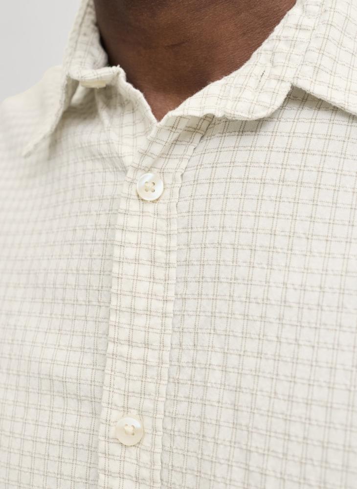 جاك اند جونز قميص طويل بأكمام طويلة بقصة مريحة - Image 3