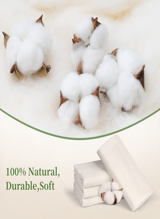 DEROWN 2Pcs Cotton Flannel for Castor Oil Pack, Less Mess Made of Unbleached Organic Cotton Flannel Reusable Soothing Heat Compress for Liver, Abdomen, Joints, Highly Absorbent Soft Feel Like Nightgown - Image 5