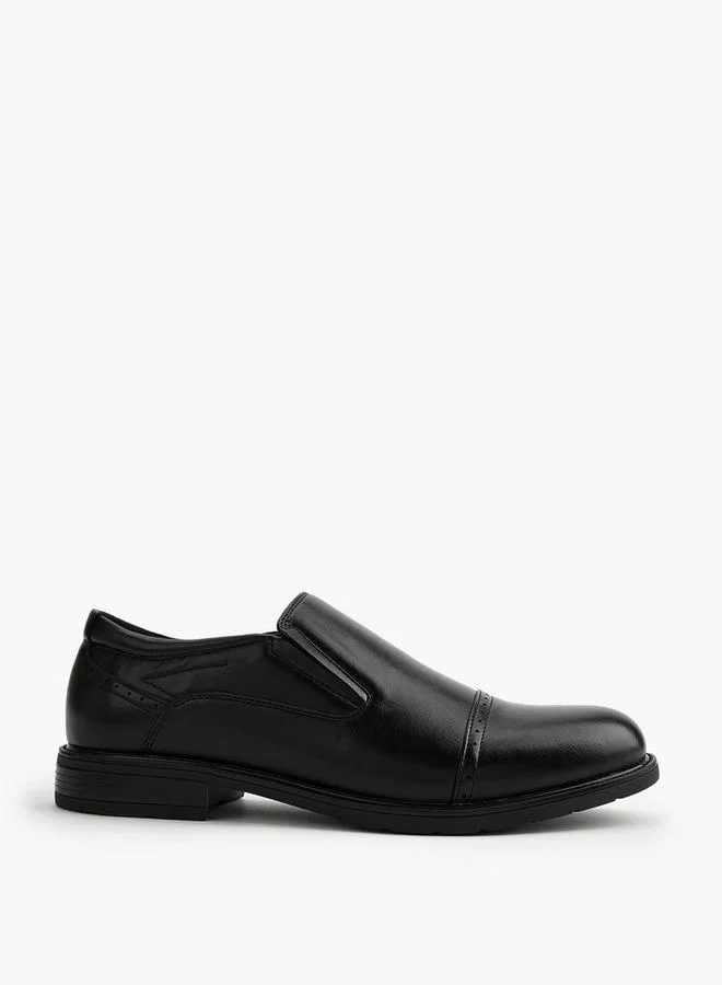 دوتشيني Men'S Solid Slip-On Loafers