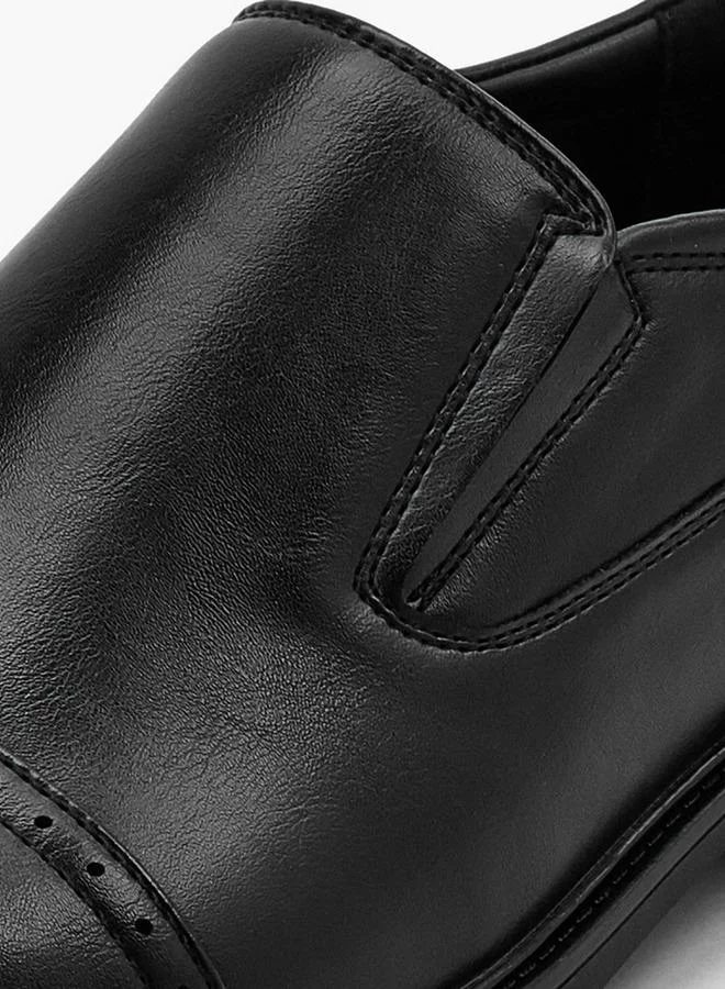 DUCHINI BLACK Men'S Solid Slip-On Loafers for Men | Best Price UAE