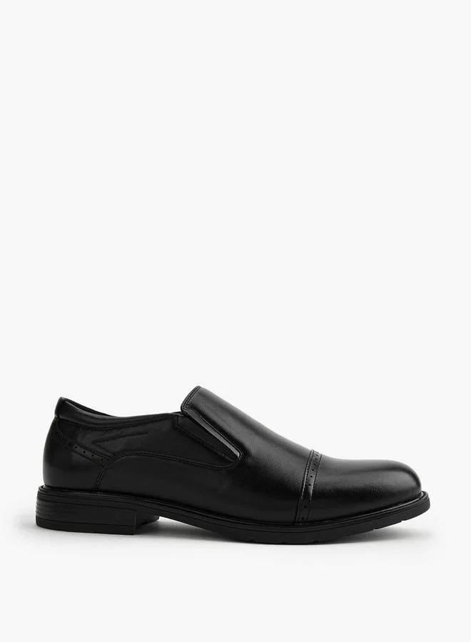 دوتشيني Men'S Solid Slip-On Loafers