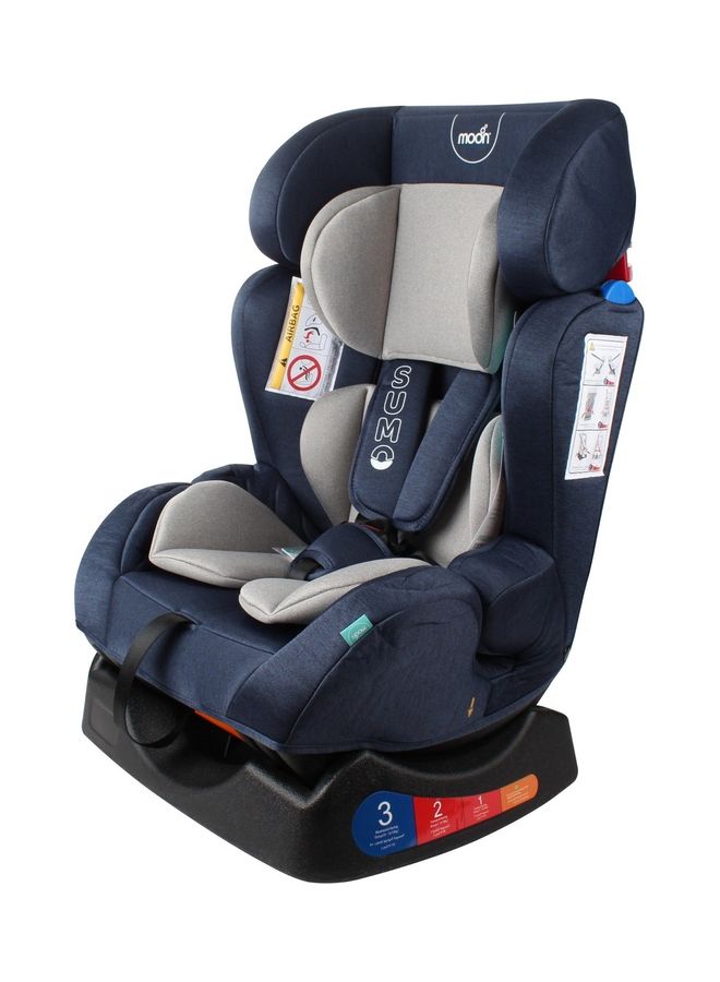 Moon Hefty Baby Car Seat Baby Group(0,1,2) - Navy Blue - Image 1
