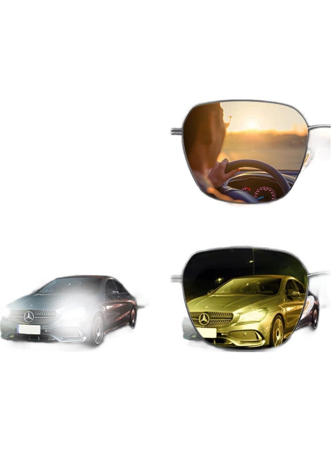 CAPONI Day And Night Color-Changing Polarized Sunglasses For Men And Women, Night Vision Glasses For Driving, Specialized Sunglasses For Night Use, Anti-Glare And Anti-Glow - Image 3