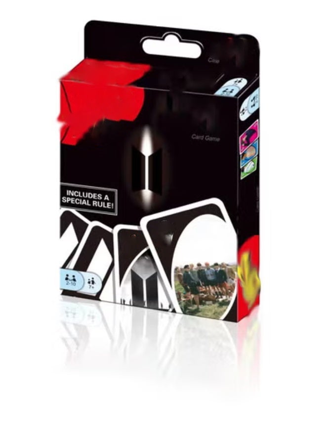 لعبة الورق الكلاسيكية الملتوية مع سحب 10، التكديس، التبادل وقاعدة الرحمة، مثالية للأطفال والبالغين