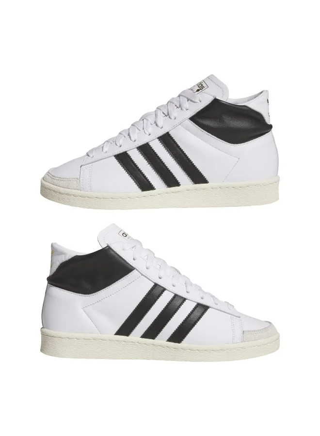 Adidas Adidas Jabbar Hi U White Basketball Shoes For Unisex