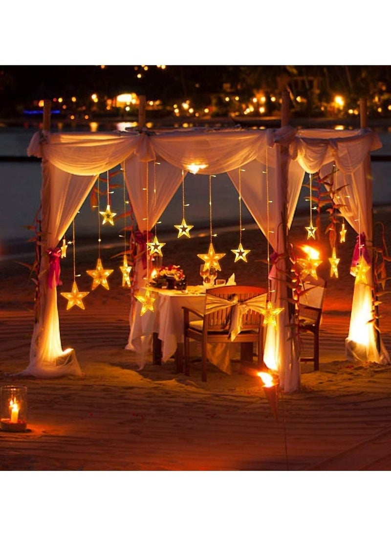 Generic - Globe String Lights, LED Star Curtain Lights, Waterproof LED Fairy String Lights for Garden, Patio, Party, Wedding Decoration and More - Image 1