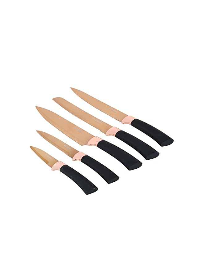 Winsor طقم سكاكين غير لاصقة، 6 قطع، أسود - Image 3