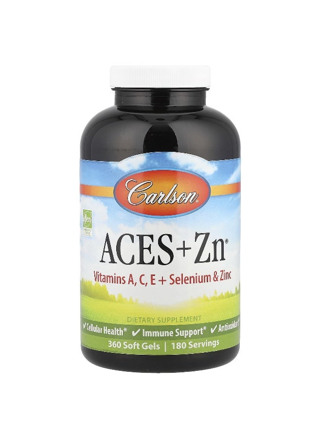 Carlson Carlson, Aces + Zn®, 360 Soft Gels - Image 1