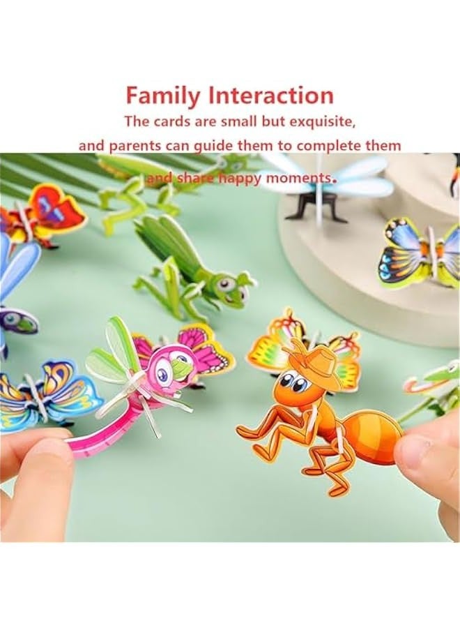 30 قطعة من احجية فلاورميث، احجية كرتونية ثلاثية الابعاد للاطفال من سن 4-8 سنوات، احجية كرتونية تعليمية ثلاثية الابعاد، 30 قطعة من احجية الصور المقطوعة ثلاثية الابعاد للاطفال، احجية الصور المقطوعة - Image 3