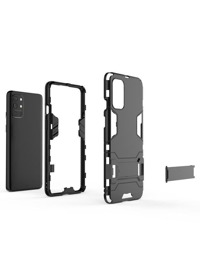 S-TOP Case For OnePlus 9R Shockproof PC + TPU Protective Case with Hidden Holder - Image 4