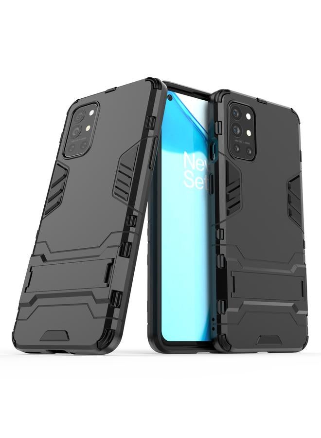 S-TOP Case For OnePlus 9R Shockproof PC + TPU Protective Case with Hidden Holder - Image 2