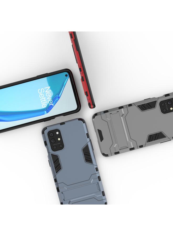 S-TOP Case For OnePlus 9R Shockproof PC + TPU Protective Case with Hidden Holder - Image 3