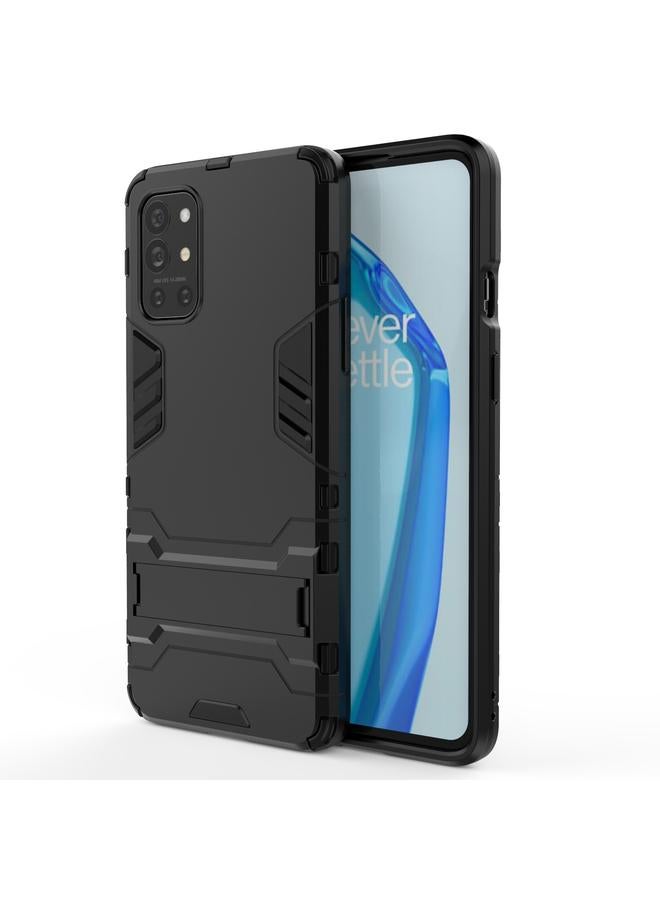 S-TOP Case For OnePlus 9R Shockproof PC + TPU Protective Case with Hidden Holder - Image 1