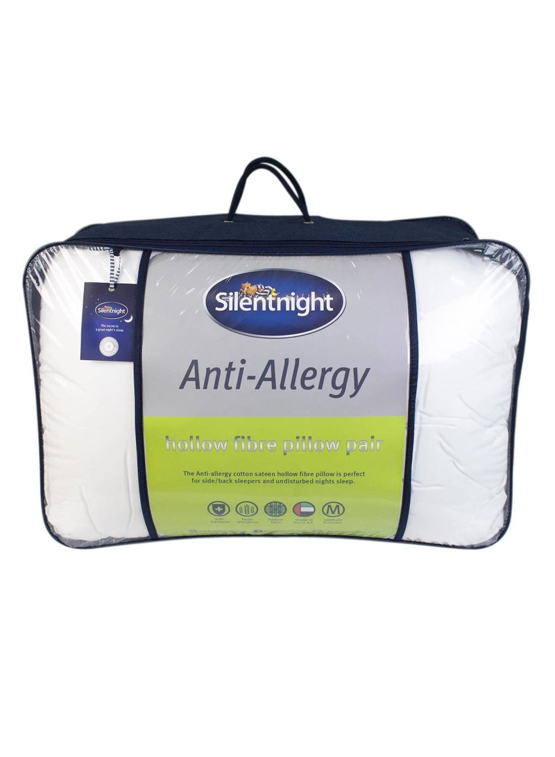 Silentnight Anti-Allergy Hollow Fibre Pillow - Image 2