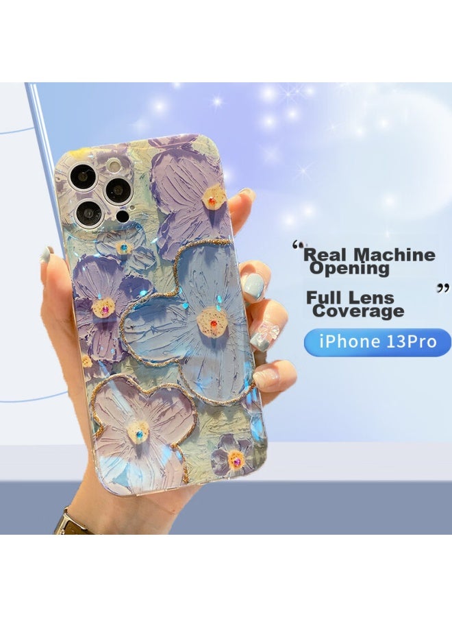Jiang Ming Jiangming Iphone 13 Pro Case, Full Protection Shockproof Soft Shell For Iphone 13 Pro, Simple And Creative Design For Women, Popular Style - Image 1