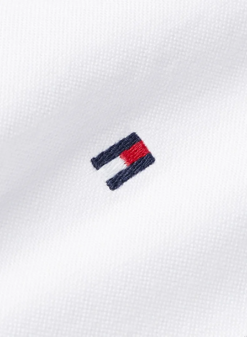 TOMMY HILFIGER Men's Heritage Regular Fit Oxford Shirt -  Pure Oxford cotton, White