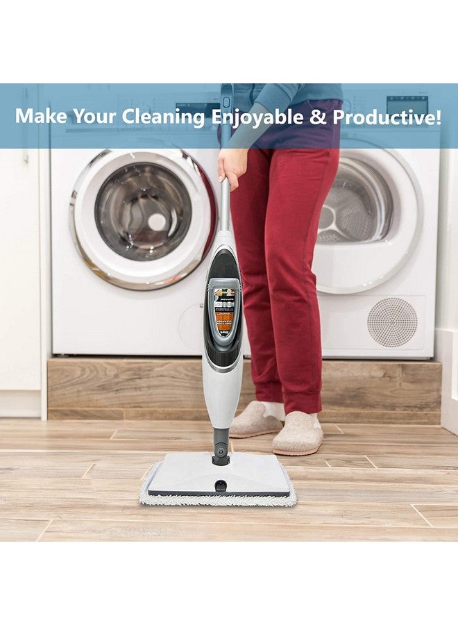 F Flammi Flammi Steam Mop Pads for Shark S1000/S3101/S3250/SK Series SK410 SK435CO SK460 SK140 SK141 S3251 Steam Mop Replacement Pads, 4 Pack - Image 5