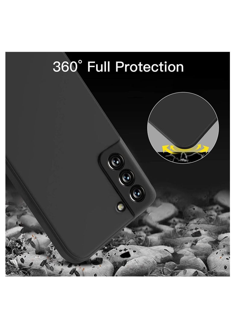 Raxoom Silicone Case for Samsung S21, Silky-soft touch Full-Body Protective Case, Shockproof cover with Microfiber Lining - Image 3