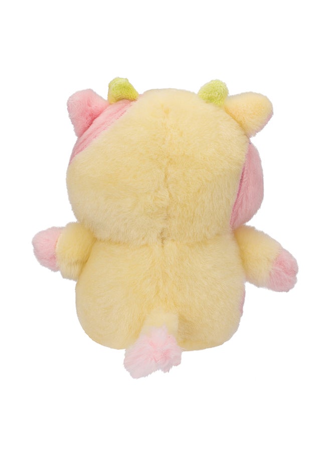 RUSS Li'l Peepers Plush Animal 10cm Wave 1 RBLP - 4" Pink Cow  - Image 3