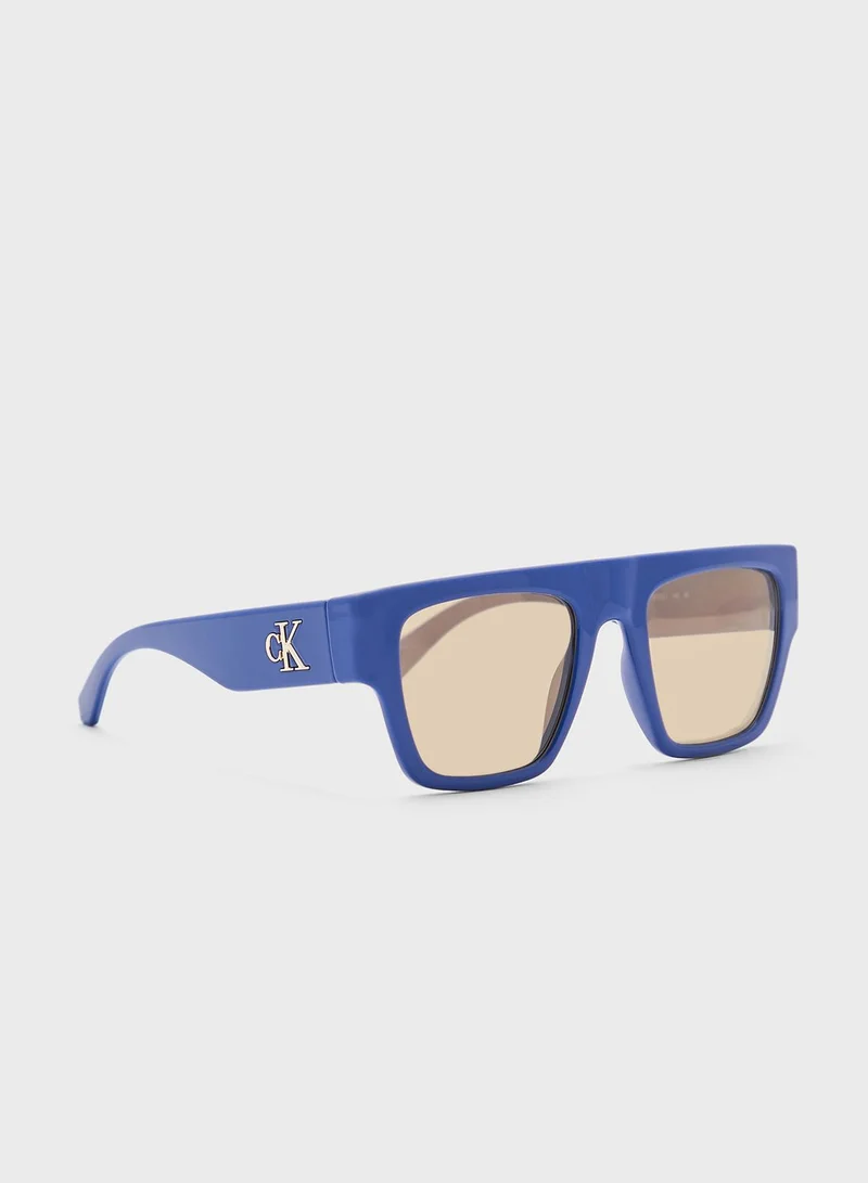 Calvin Klein Jeans Rectangle Shape Sunglasses